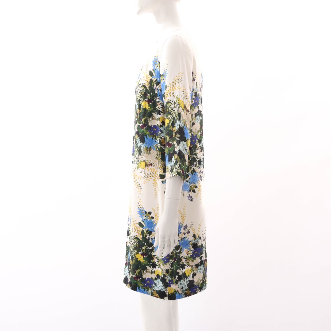 Erdem 'Emma' Silk Floral Dress Size 12