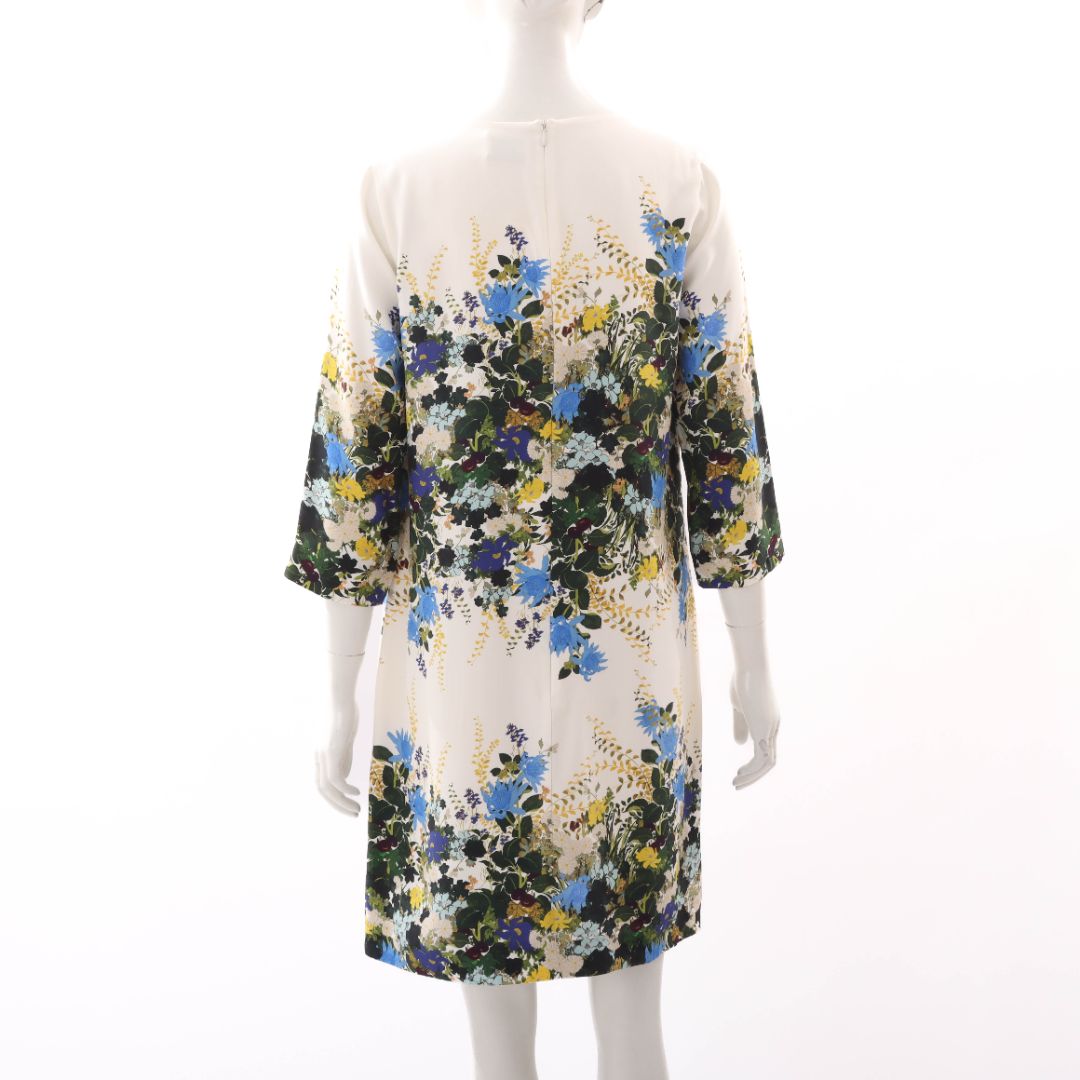 Erdem 'Emma' Silk Floral Dress Size 12