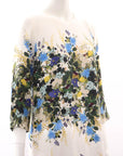 Erdem 'Emma' Silk Floral Dress Size 12