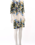 Erdem 'Emma' Silk Floral Dress Size 12