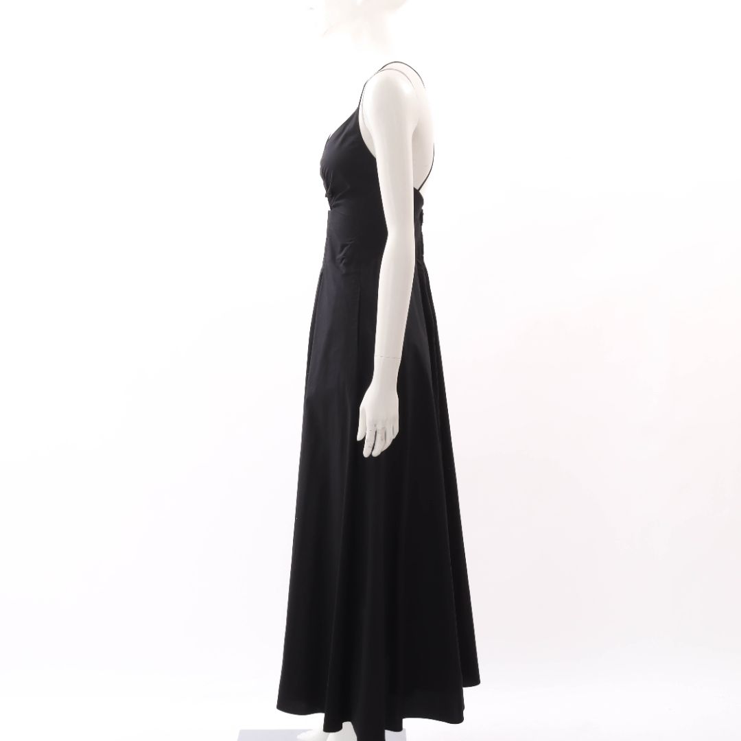 Scanlan Theodore Cotton Cut Out Midi Dress Size 6