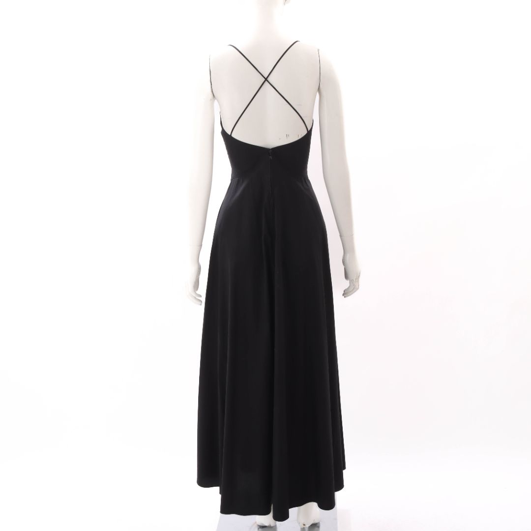 Scanlan Theodore Cotton Cut Out Midi Dress Size 6