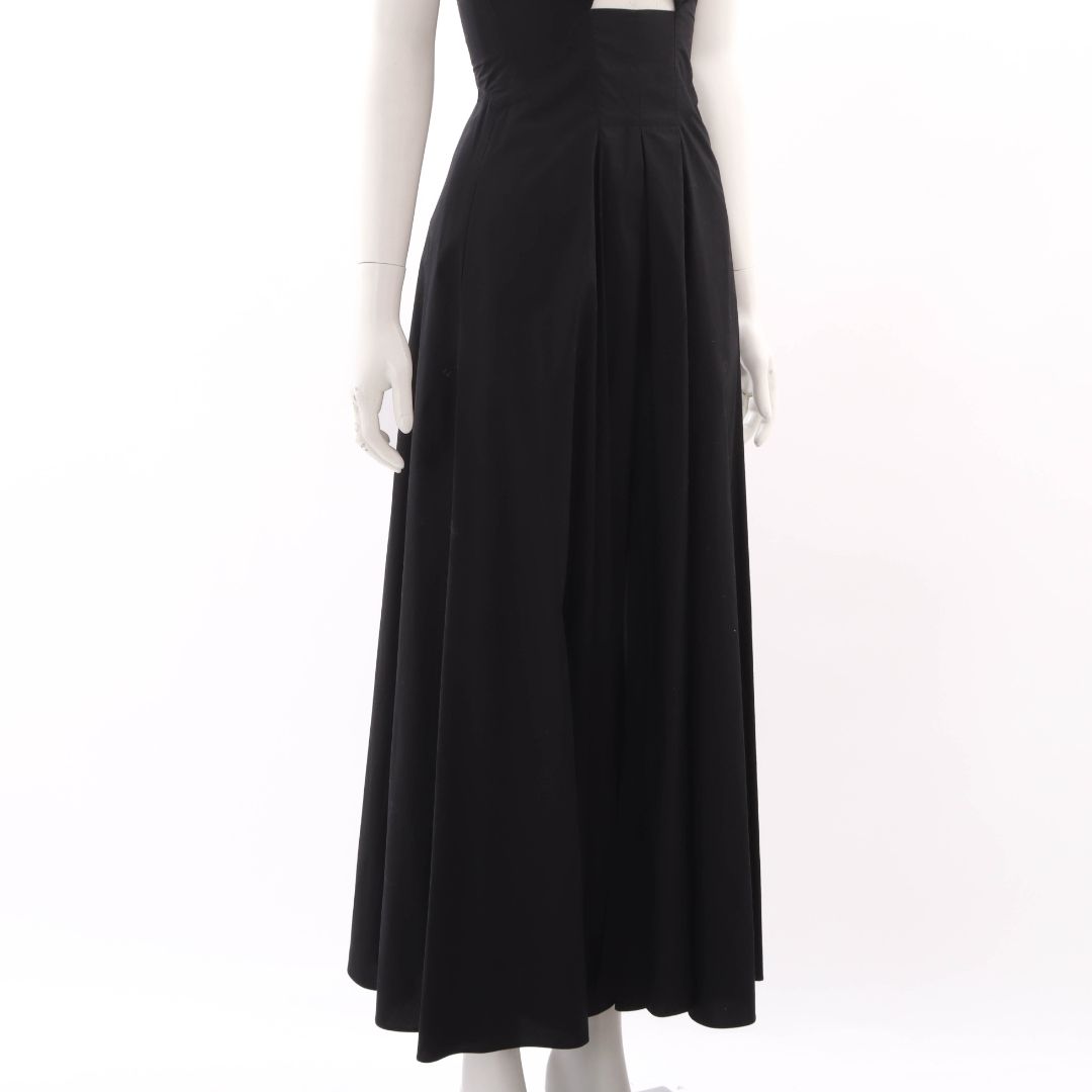 Scanlan Theodore Cotton Cut Out Midi Dress Size 6
