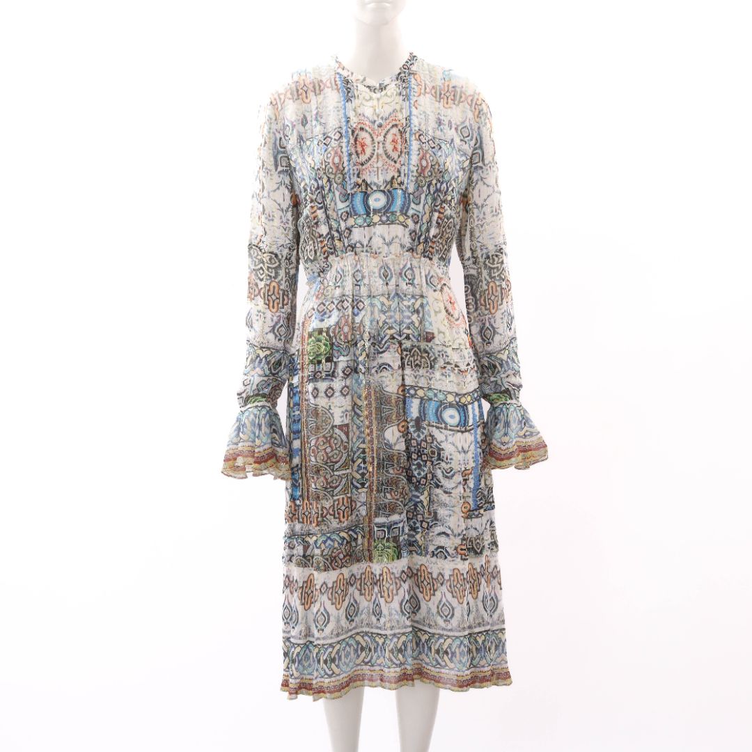 Hemant & Nandita Lurex Detail Dress Size L