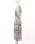 Hemant & Nandita Lurex Detail Dress Size L