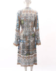 Hemant & Nandita Lurex Detail Dress Size L