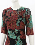 Dolce & Gabbana Floral Lace Mini Dress Size IT 36 | AU 4-6