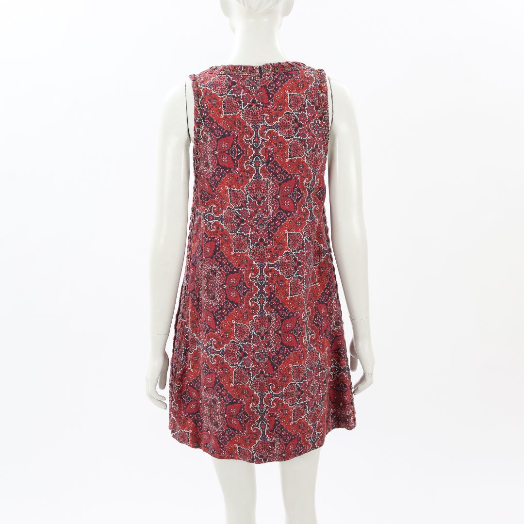 Zimmermann &#39;Empire&#39; Lace Up Mini Dress Size 0