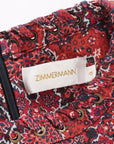 Zimmermann 'Empire' Lace Up Mini Dress Size 0
