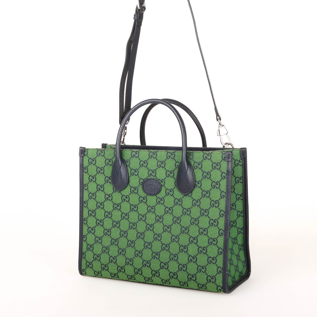 Gucci Canvas Tote Bag Size Small