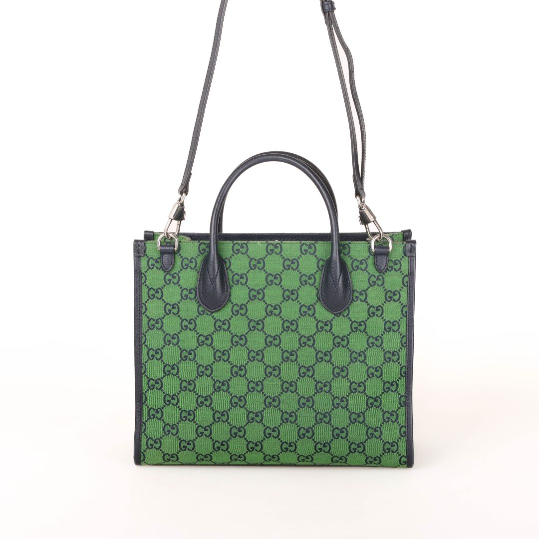 Gucci Canvas Tote Bag Size Small