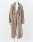 Ena Pelly 'Tahnee' Longline Faux Fur Coat Size 12