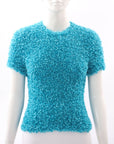 Scanlan Theodore Tinsel Slim Fit Sweater Top Size Extra Small
