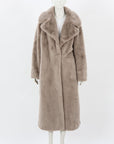 Ena Pelly 'Tahnee' Longline Faux Fur Coat Size 12