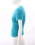 Scanlan Theodore Tinsel Slim Fit Sweater Top Size Extra Small