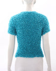 Scanlan Theodore Tinsel Slim Fit Sweater Top Size Extra Small