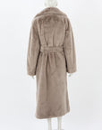 Ena Pelly 'Tahnee' Longline Faux Fur Coat Size 12