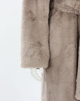 Ena Pelly 'Tahnee' Longline Faux Fur Coat Size 12