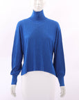 Scanlan Theodore Ribbed Turtleneck Top Size Extra Small