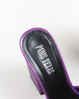 Paris Texas Leather 'Anja' Mules Size 37.5