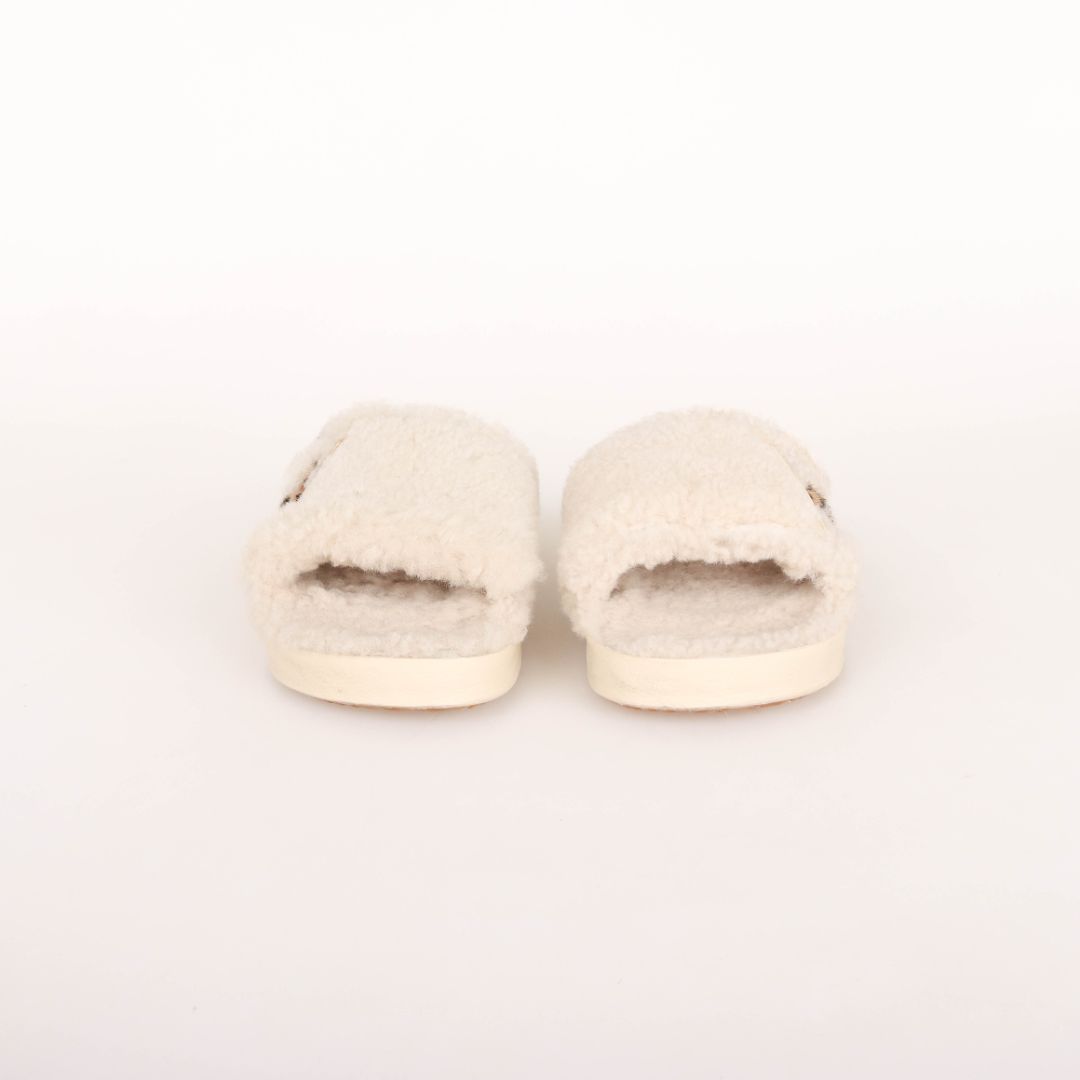 Golden Goose Shearling Poolside Slide Size 37