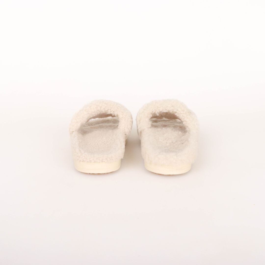 Golden Goose Shearling Poolside Slide Size 37