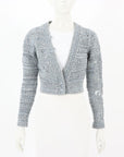 Ermanno Scervino Cashmere Blend Diamante Cardigan Size M
