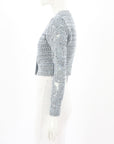 Ermanno Scervino Cashmere Blend Diamante Cardigan Size M
