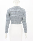 Ermanno Scervino Cashmere Blend Diamante Cardigan Size M
