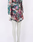 Zimmermann 'Allia' Floral Cut Out Mini Dress Size 0