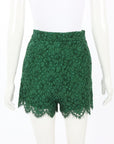 Gucci Scalloped Edge Lace Shorts Size IT 44 | AU 12