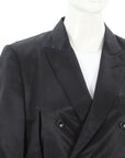 Comme Des Garcons Slitted Tailored Jacket Size M