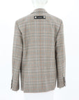 Five CM Checkred Oversized Blazer Size S