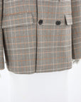 Five CM Checkred Oversized Blazer Size S