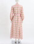 Palm Noosa Linen Noddy Dress With Belt Size 6