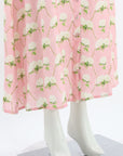 Palm Noosa Linen Noddy Dress With Belt Size 6