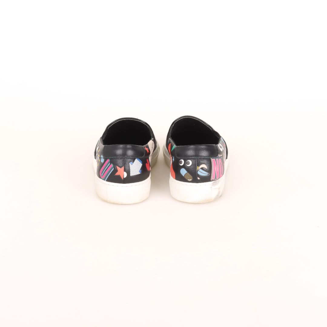 Anya Hindmarch Leather Slip On Sneakers 36