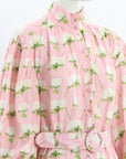 Palm Noosa Linen Noddy Dress With Belt Size 6