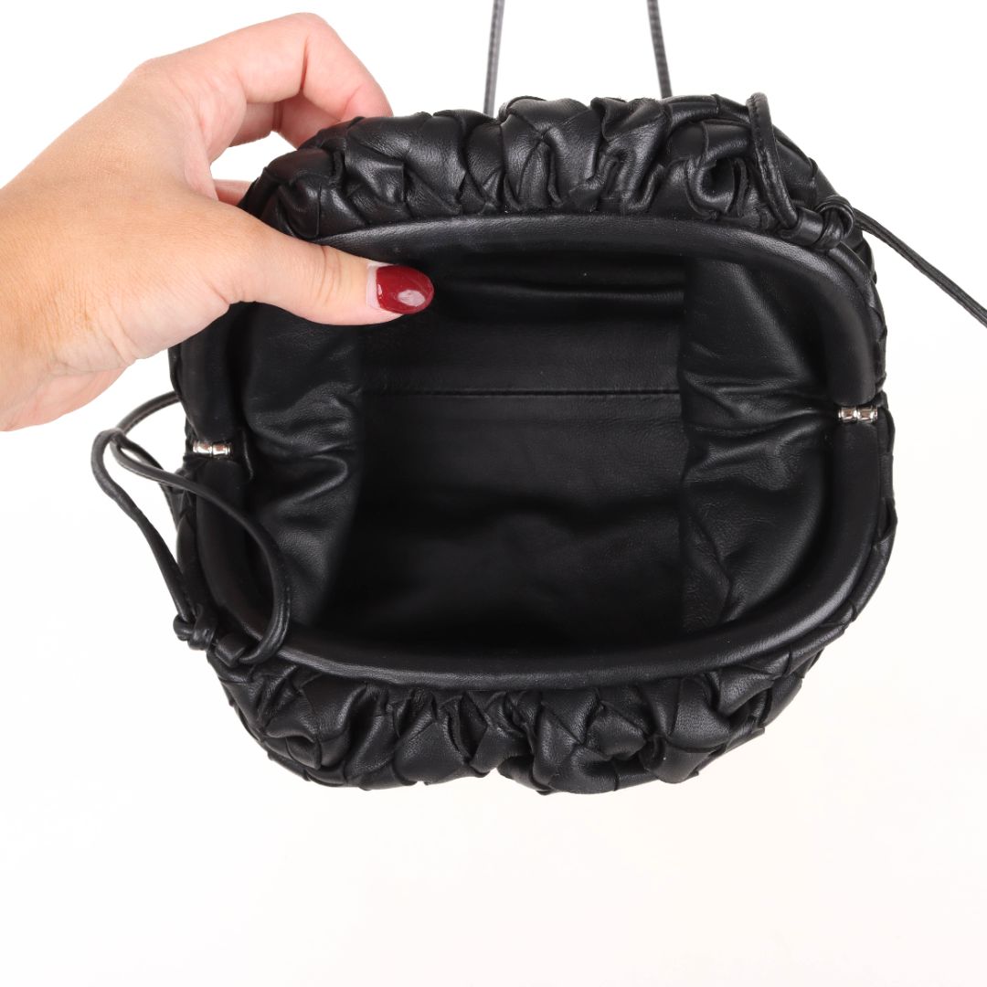 Bottega Veneta Intrecciato Leather Pouch Size Mini