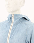 Sacai Luck Chambrey Zip Up Jacket Size 2