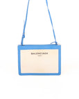 Balenciaga Canvas Pochette Crossbody Bag