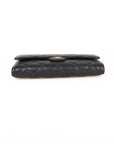 Chanel Caviar Leather Classic Flap Long Wallet