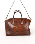 Givenchy Croc Embossed Antigona Bag Size M