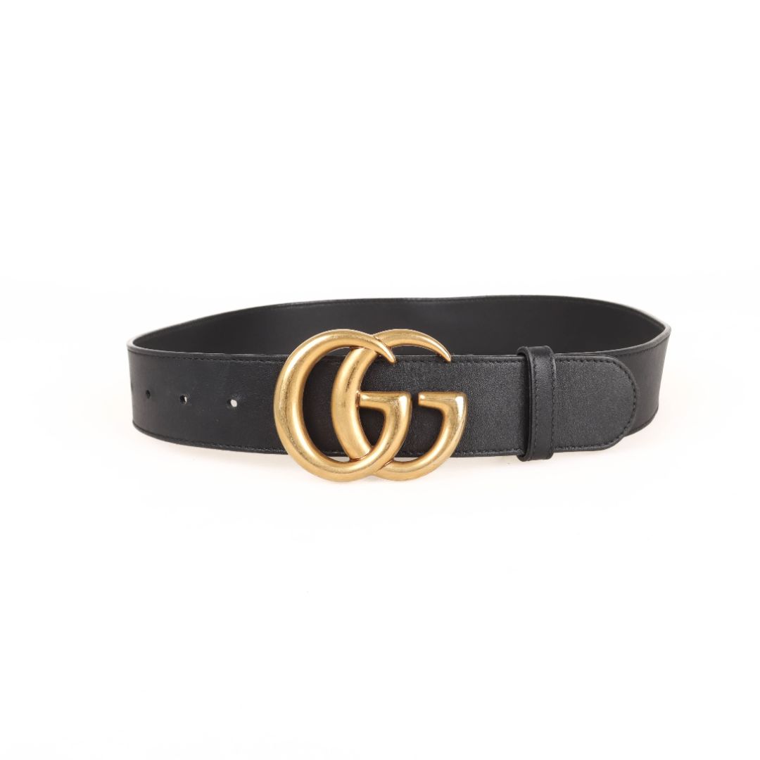 Gucci Leather GG Marmont Belt