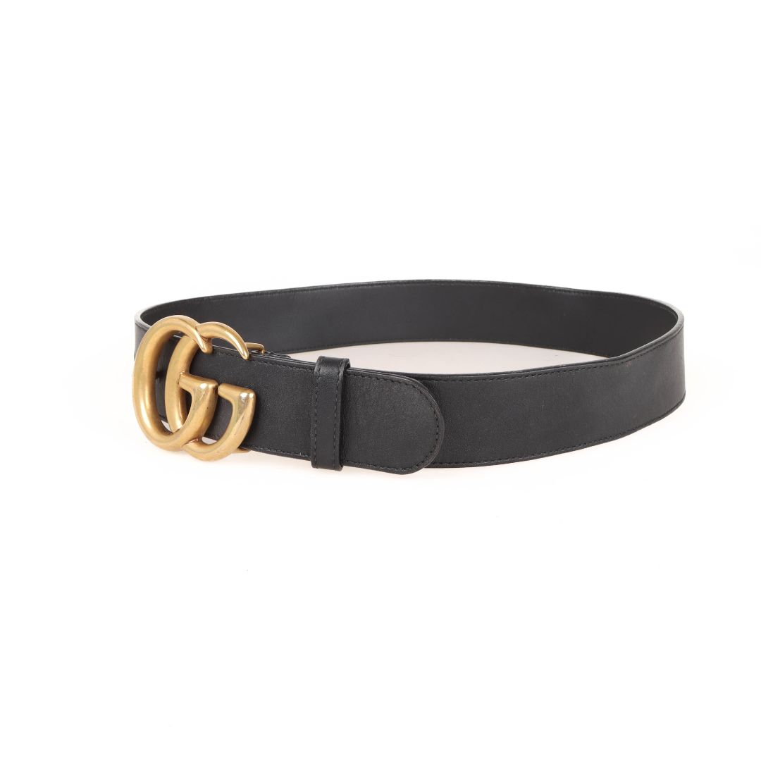 Gucci Leather GG Marmont Belt