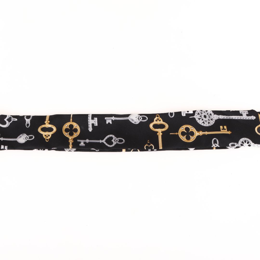 Tiffany & Co Key Print Silk Scarf Size O/S