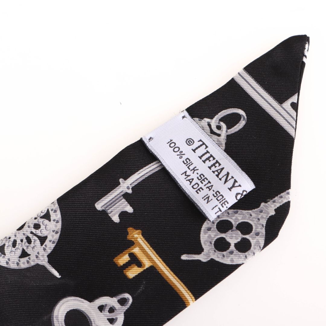 Tiffany & Co Key Print Silk Scarf Size O/S