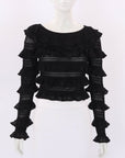 Zimmermann Frill Knit Top Size 1