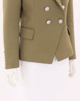 Balmain Wool Double Breasted Blazer Size FR 42 | AU 14