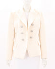 Balmain Wool Double Breasted Blazer Size FR 44 | AU 14-16